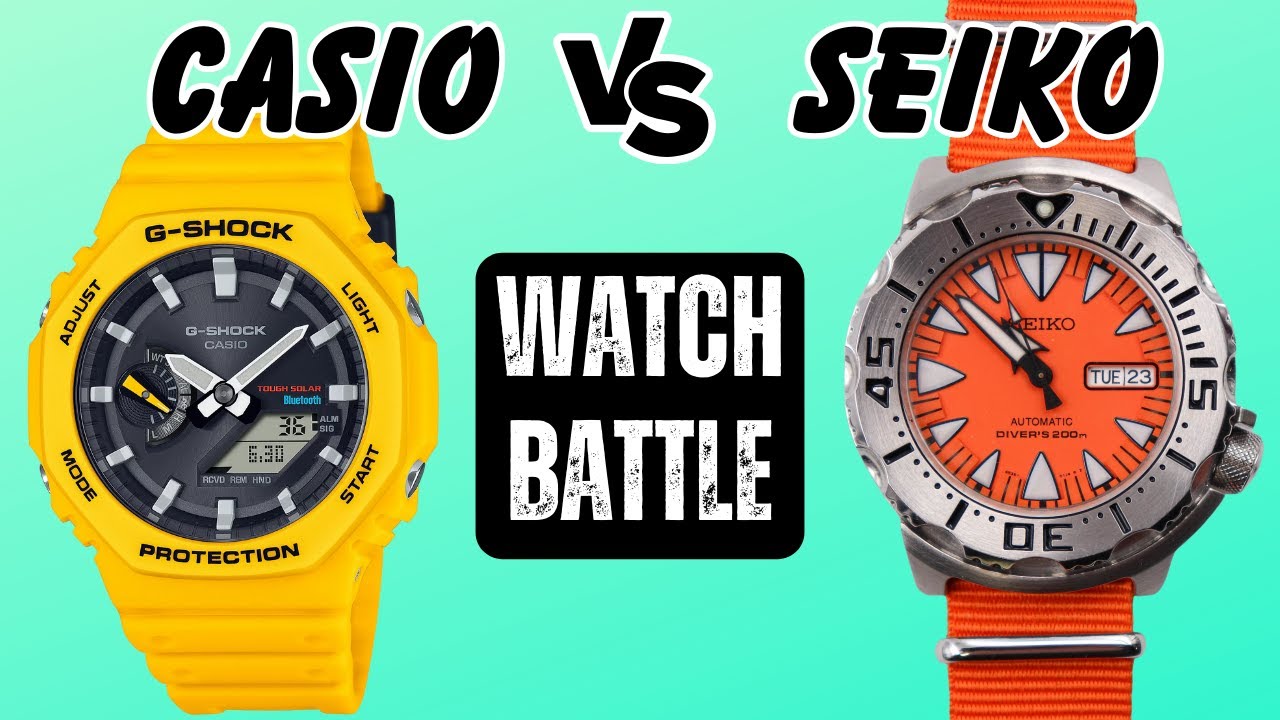 Casio или Seiko