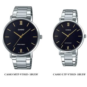 CASIO MTP-VT01D- 1BUDF + CASIO LTP-VT01D- 1BUDF