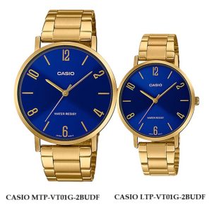 CASIO MTP-VT01G-2BUDF + CASIO LTP-VT01G-2BUDF