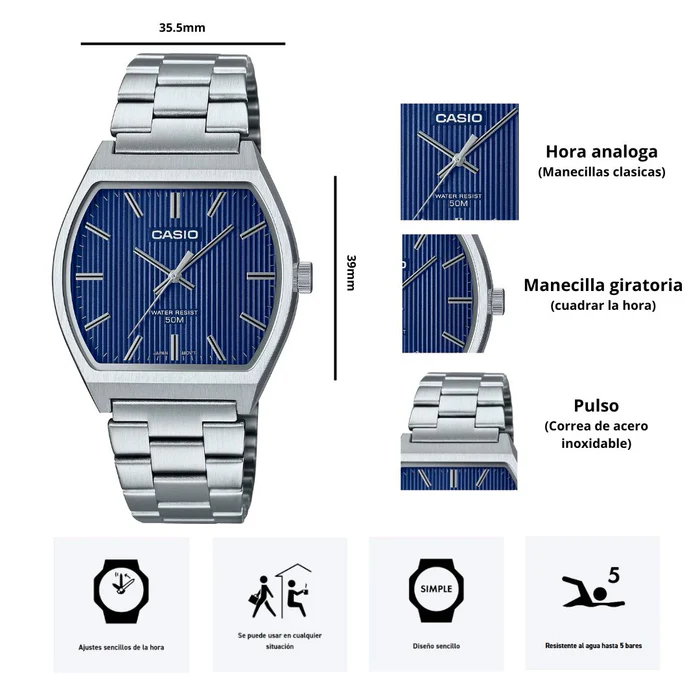 CASIO MTP-B140D-2AVEF - Зображення 8