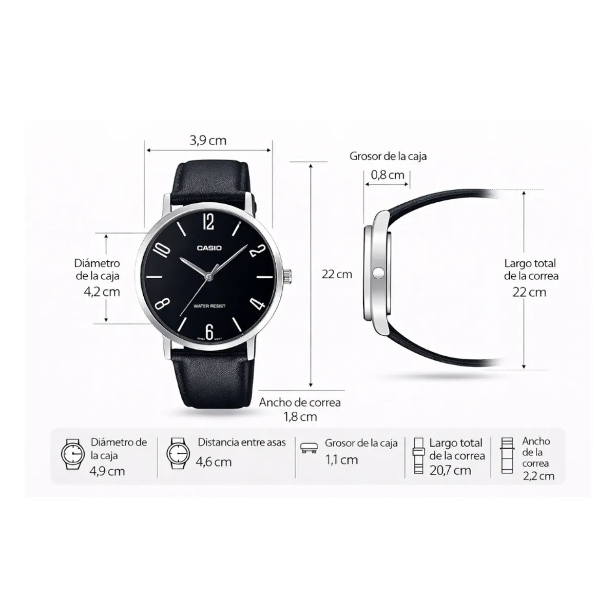 CASIO MTP-VT01L-1B2UDF - Зображення 6