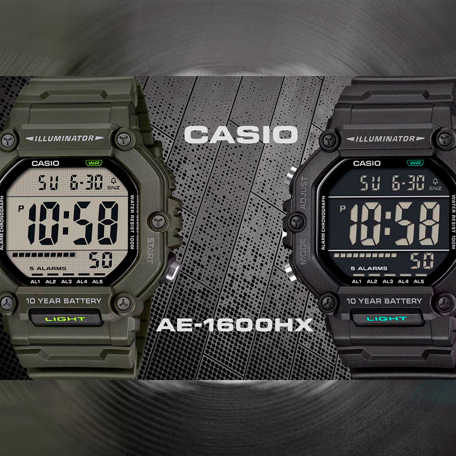 CASIO AE-1600HX-3AVEF - Зображення 2